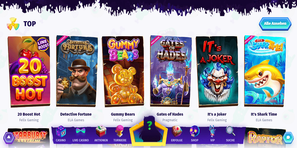 Casombie Casino Spieleautomaten